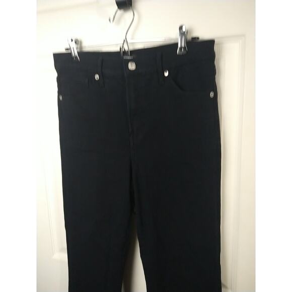 Express Woman 6R Black Jeans Conscious Edit Straight Ankle High Rise - Picture 2 of 8
